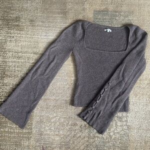 Reformation Brown Cashmere Sweater - Size M